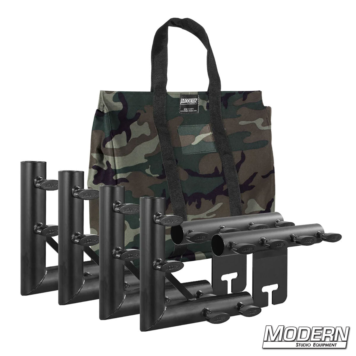 1-1/4-Inch Frame Kit with T-Handles– Heavy-Duty Speed-Rail® Grip Frame for Film Lighting and Rigging | Modern Studio Equipment. CAMO