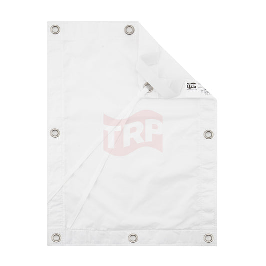 4' X 4' White Full Grid, Silent, Slip-On