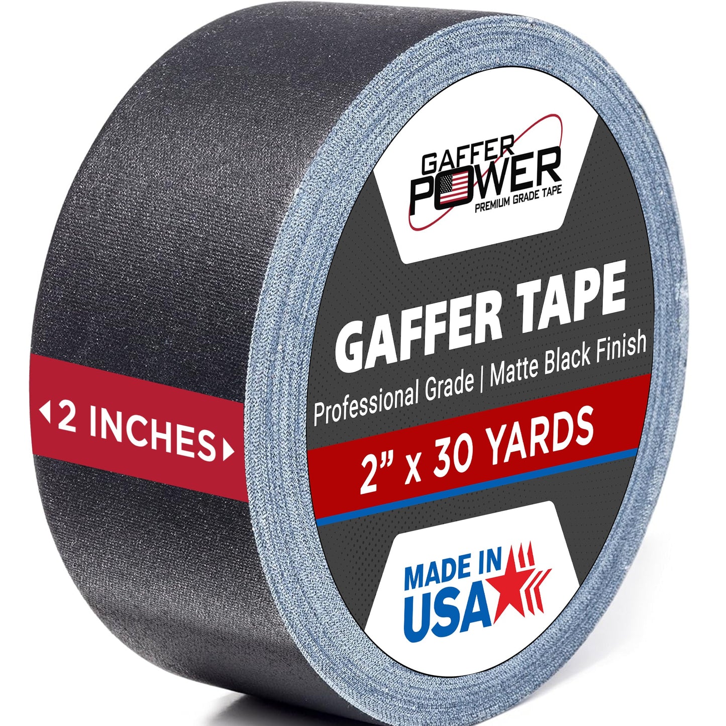 Gaffer Tape — Black 2" x 30yd