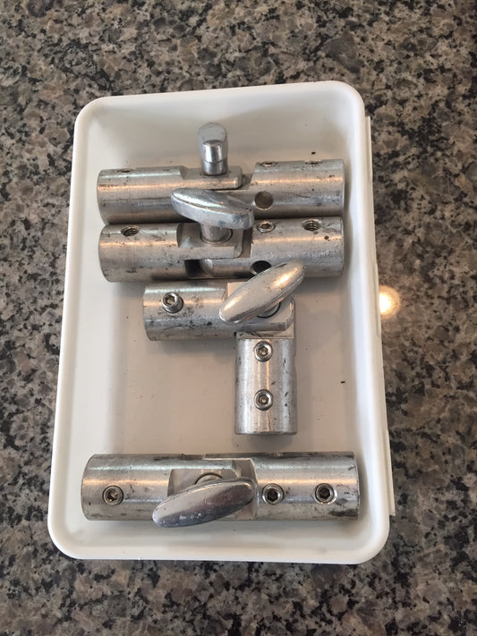 Set of 4 - Adjustable corner for 5/8 inch - On Clearance - Grip Support Store