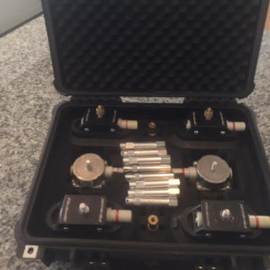 Suction Cup Kit w/ Case and Baby Pins w/ Misc. Adapters - Grip Support Store