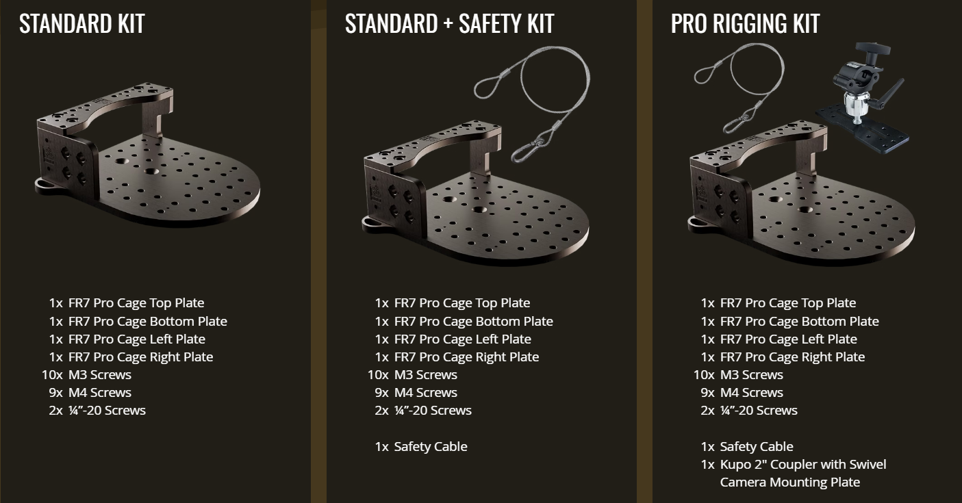 FR7 PRO CAGE KIT by Treefort