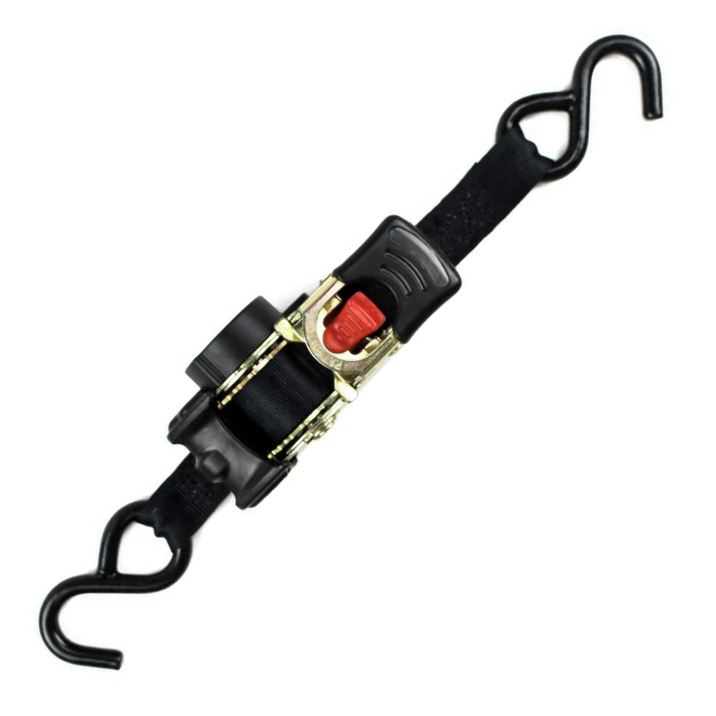 Auto Retractable Ratchet Straps 10' Long - Heavy Duty (2 pack) - Working Load Limit 500Lbs - Grip Support Store