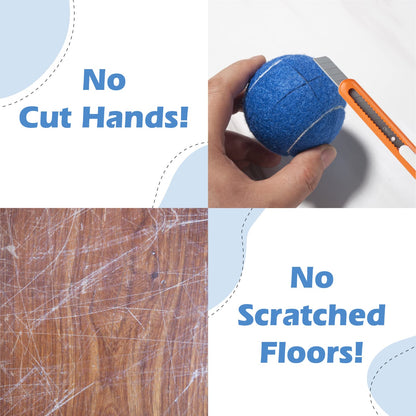 Pre-cut Tennis Balls for Stand Legs - 8 Pack - Grip Support Store