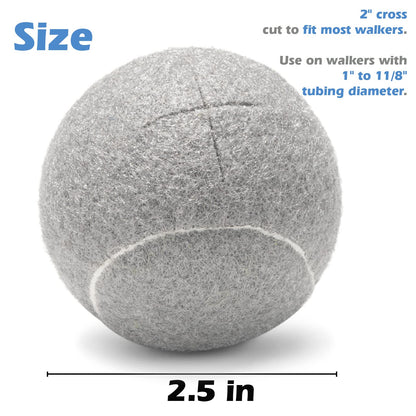 Pre-cut Tennis Balls for Stand Legs - 8 Pack - Grip Support Store