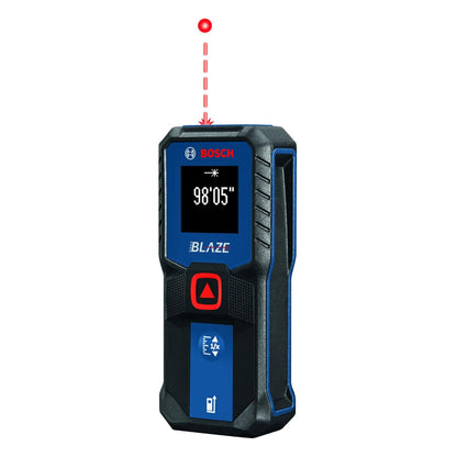 BOSCH 100 Ft Blaze Laser Distance Measure, Includes 2 AA Batteries - Grip Support Store