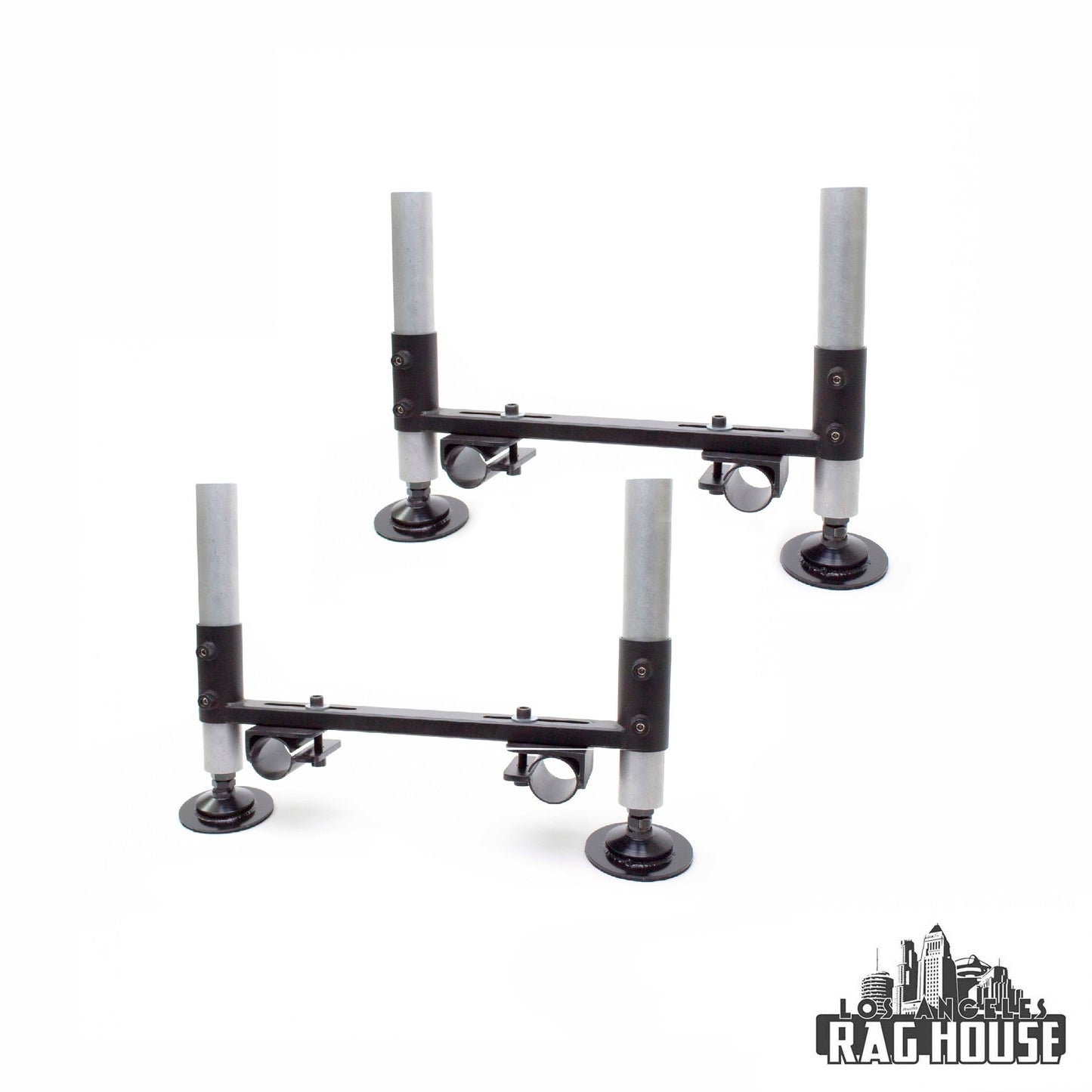 HOOD MOUNT BRACKETS WITH 1-1/4″ ADJUSTABLE FEET (SET OF 2) - Grip Support Store