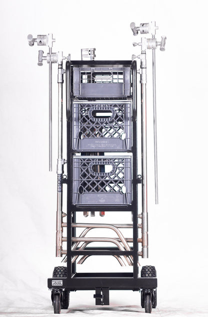 C Stand Utility Cart With Low Combo Bracket - Grip Support Store