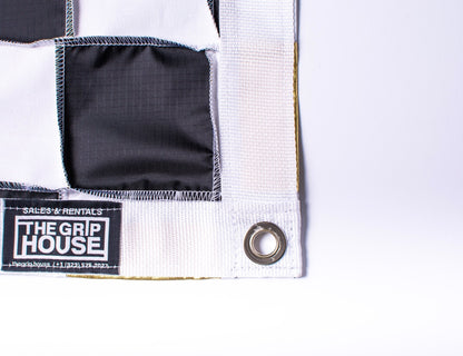 Checkerboard Bounce Gold/White - Grip Support Store