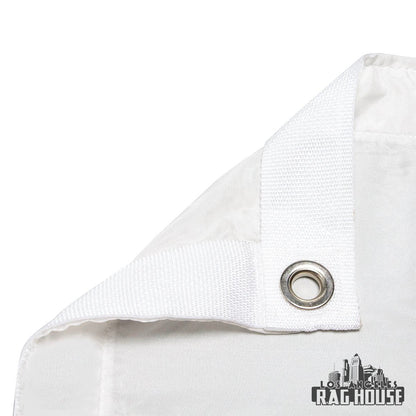 China Silk White by LA Rag House - fabric detail