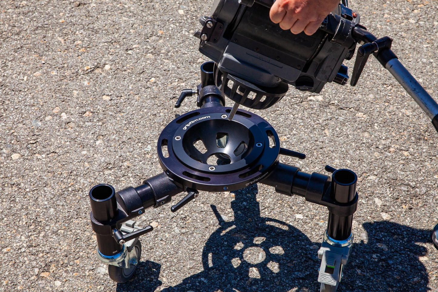 48.3mm (1"1/2 ) STARTER PIN WITH 100mm (4")  WHEELS SET - Grip Support Store