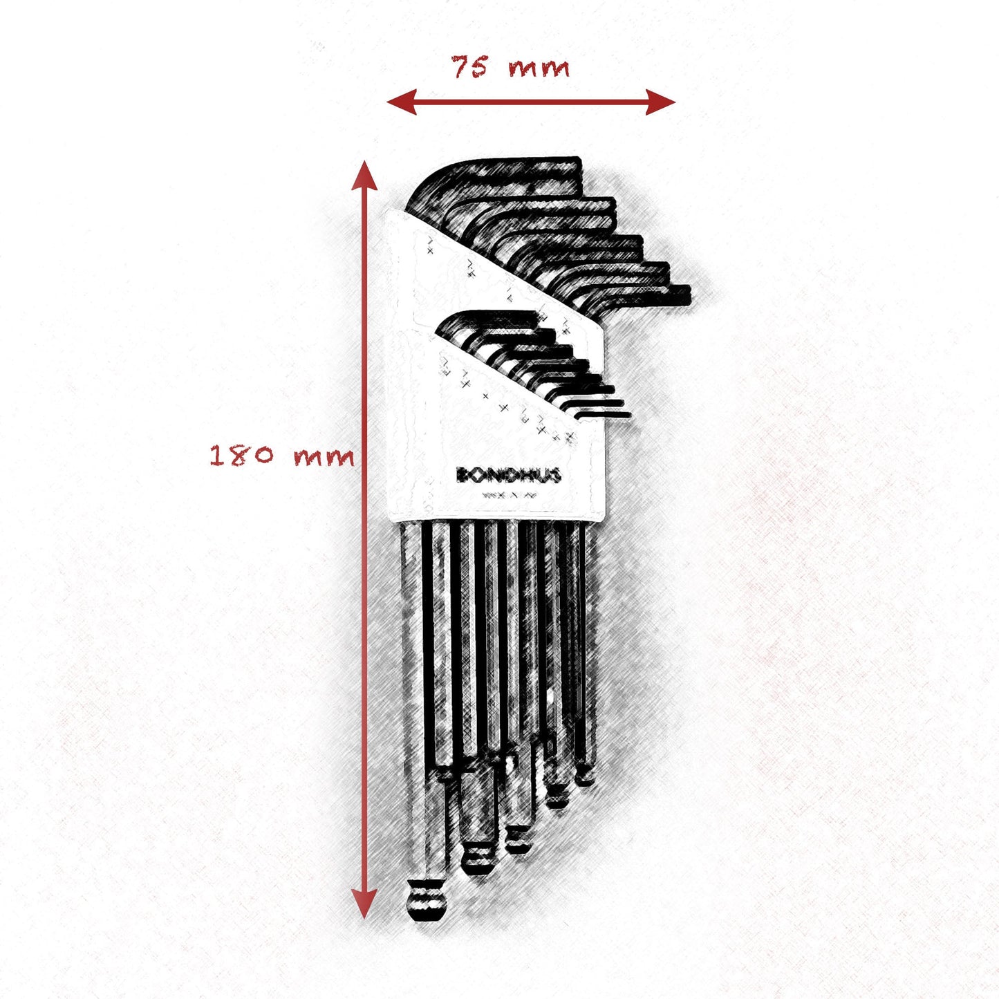 ALLEN KEY INCH SET - Grip Support Store