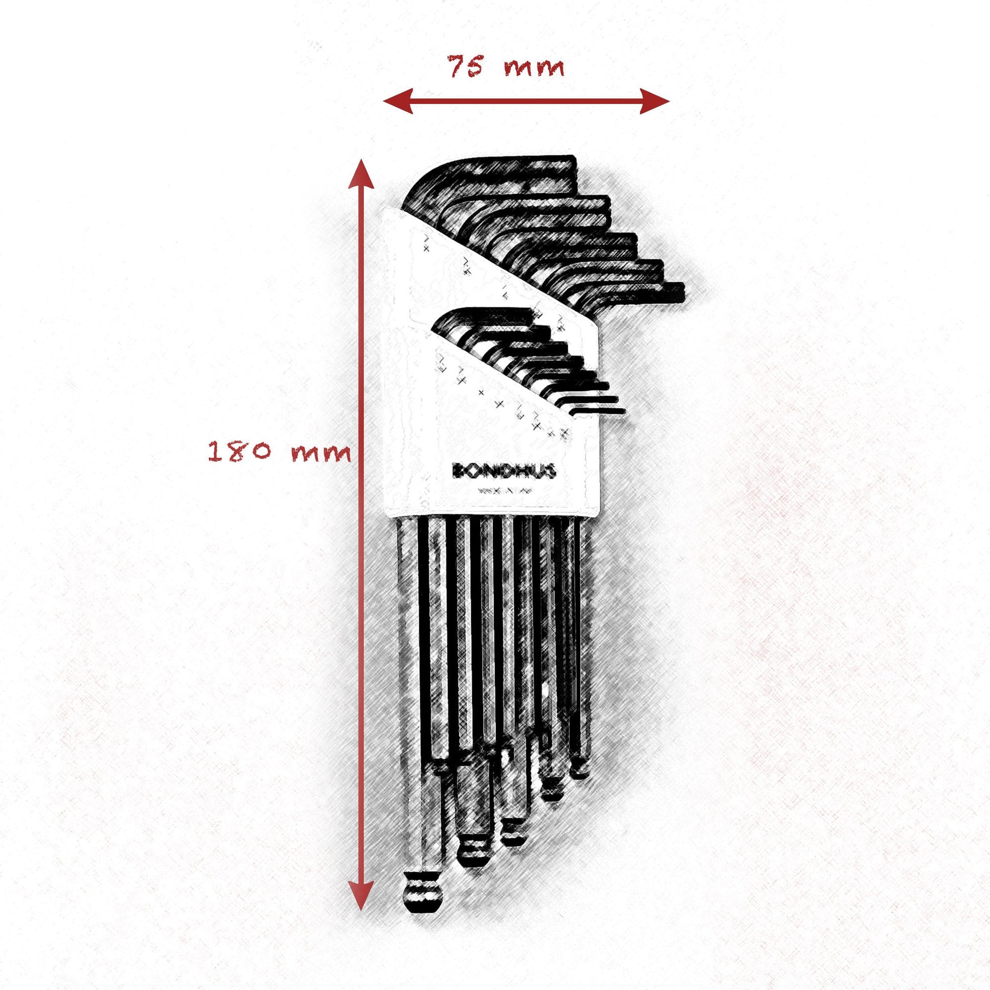 ALLEN KEY INCH SET - Grip Support Store
