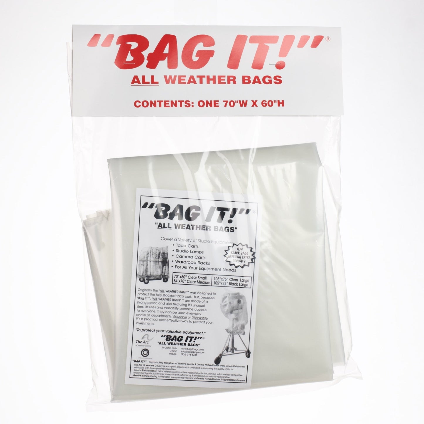 Bag It All Weather Bags - Grip Support Store