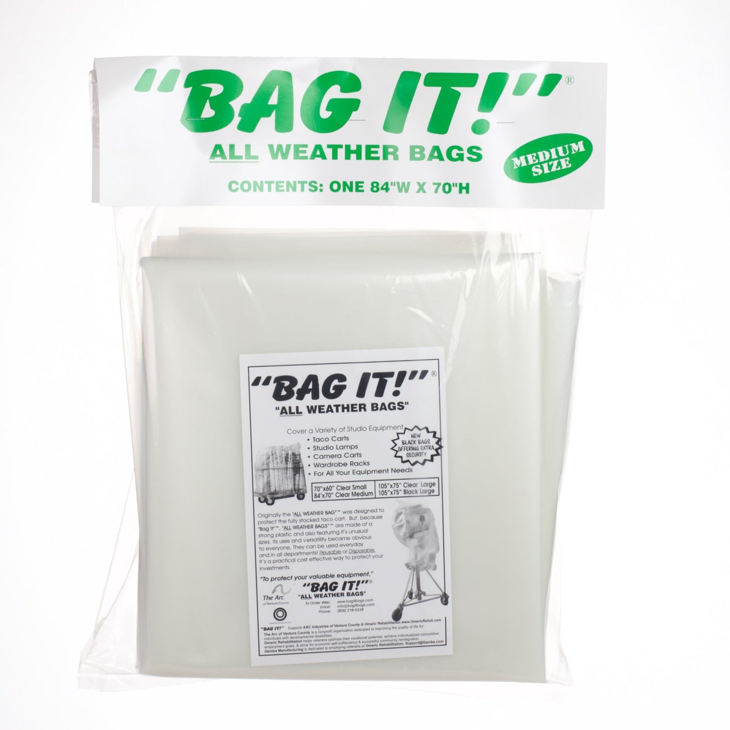 Bag It All Weather Bags - Grip Support Store