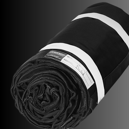 Solid Black Rag with Bag - Grip Support Store