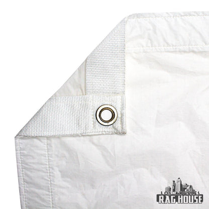 1/4 Grid Noisy White by LA Rag House