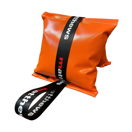 Water Repellent Sandbags Orange Empty