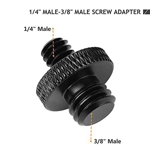 22 Pcs 1/4" - 3/8" Screw Adapter Kit - Grip Support Store