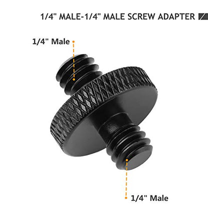 22 Pcs 1/4" - 3/8" Screw Adapter Kit - Grip Support Store