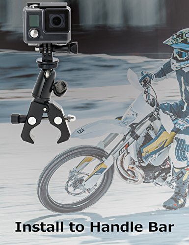 GoPro Handlebar Camera Mount with 360 Degree Rotation - Grip Support Store