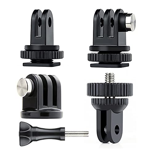 GoPro Mount 1/4-20 Screw Adapter, Tripod and Cold Shoe Mount - Grip Support Store