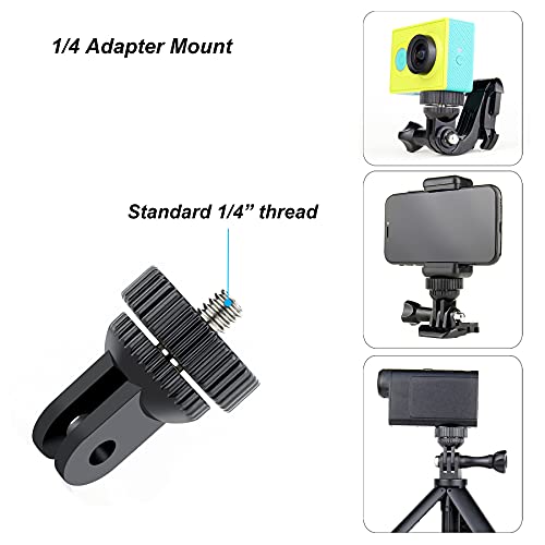 GoPro Mount 1/4-20 Screw Adapter, Tripod and Cold Shoe Mount - Grip Support Store