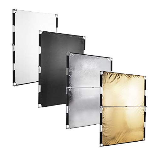 Reflector Panel and Sun Scrim Kit 55" x 78.7" with Carry Bag - Grip Support Store