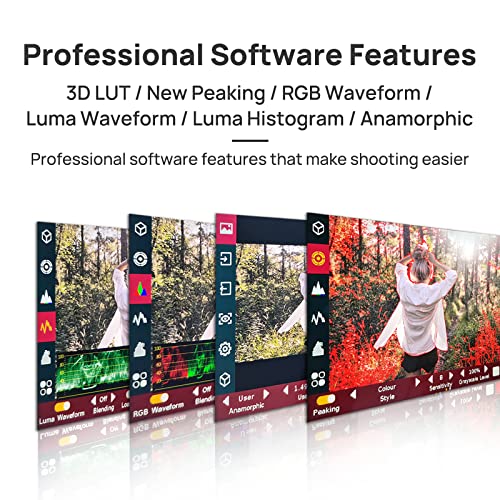 5" Touchscreen Camera Monitor with Video Assist - Grip Support Store