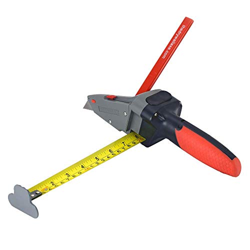 All-in-one Hand Tool with Measuring Tape and Utility Knife - Grip Support Store