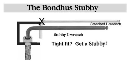 3/16" Stubby Ball End L-Wrench - Grip Support Store
