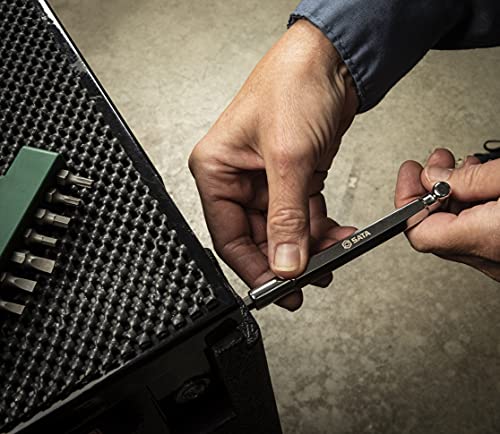 Mini driver with 11 short bits - Includes 3/16" bit - Grip Support Store