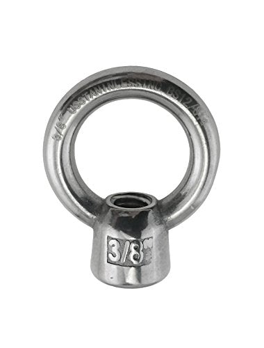 3/8" Lifting Eye Nut - UNC Marine Grade - Grip Support Store