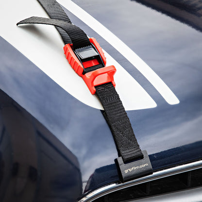 25mm (1”) BLACK CAR MOUNT STRAP (QUICK RELEASE) - Grip Support Store