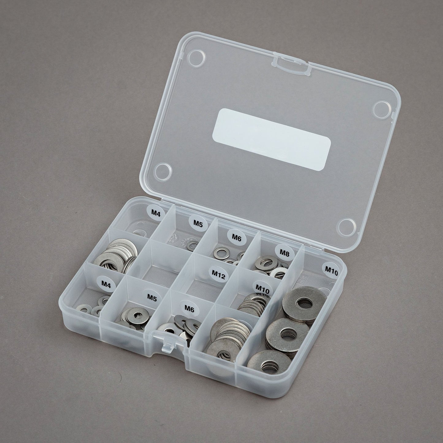 4mm - 12mm STAINLESS STEEL FLAT & FENDER WASHER SET - Grip Support Store