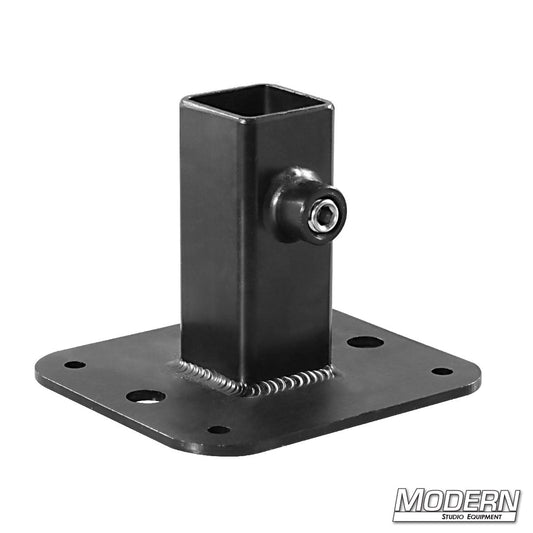 Flange Base for 1" Square Tube - Grip Support Store