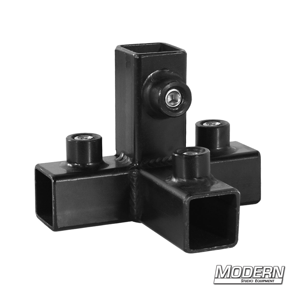 Tee with Brace for 3/4" Square Tube - Grip Support Store