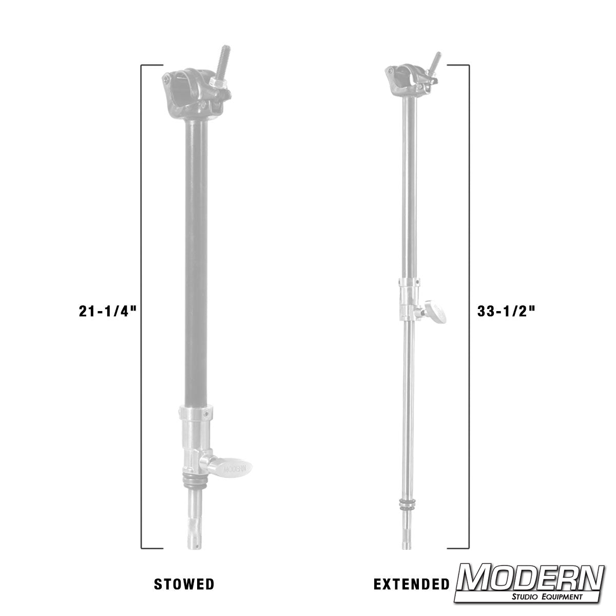 Grid Clamp with Baby Telescoping Arm - Grip Support Store