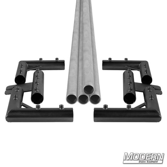10' x 20' Speed-Rail® Frame Complete W/Corners & Ears - Grip Support Store
